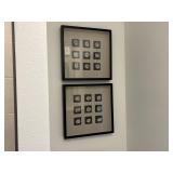 2PC FRAMED WALL ART