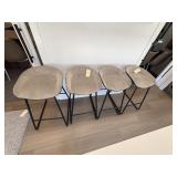 4PC COUNTER STOOLS