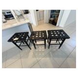 3PC COUNTER STOOLS