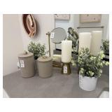 7PC BATHROOM ITEMS