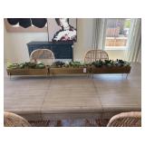 3PC FAUX GREENERY