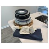 ASSORTED DINNERWARE