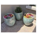 6PC LARGE PLANTERS