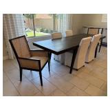 7PC DINING TABLE & CHAIRS