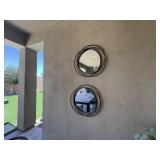 2PC OUTDOOR WALL MIRRORS