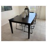 6PC TABLE & CHAIRS