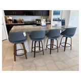4PC COUNTER STOOLS