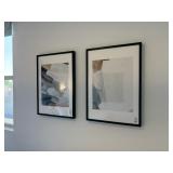 2PC FRAMED WALL ART