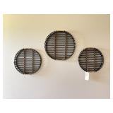 3PC WALL SHELVES