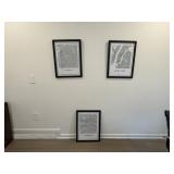 3PC FRAMED PRINTS