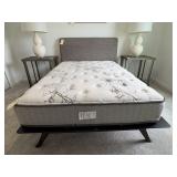 3PC FULL HEADBOARD, MATTRESS & FRAME