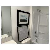 2PC ASSORTED WALL ART