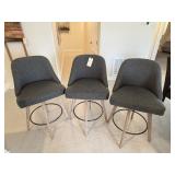 3PC COUNTER STOOLS
