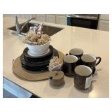 ASSORTED DINNERWARE
