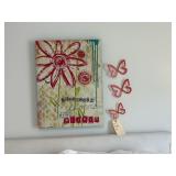 4PC ASSORTED WALL ART