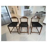 3PC COUNTER STOOLS