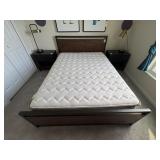 2PC QUEEN BED & MATTRESS