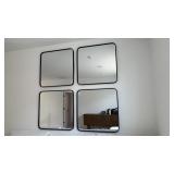 4PC WALL MIRRORS