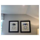 4PC FRAMED PRINTS