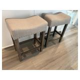 2PC COUNTER STOOLS