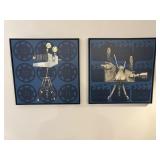 2PC FRAMED CANVASES