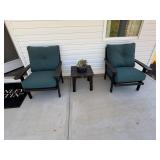 3PC OUTDOOR PATIO FURNITURE