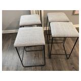 4PC COUNTER STOOLS