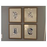 4PC FRAMED PRINTS