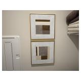 2PC FRAMED CANVASES