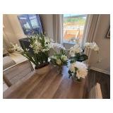 5PC FAUX FLORALS