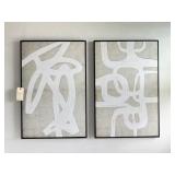 2PC FRAMED CANVASES