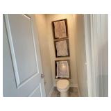 3PC FRAMED WALL ART