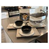 ASSORTED DINNERWARE