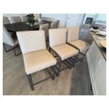 3PC COUNTER STOOLS