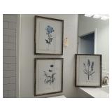 3PC FRAMED PRINTS