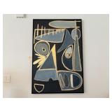 LARGE FRAMED CANVAS
