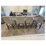 4PC COUNTER STOOLS