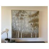 LARGE FRAMED WALL CANVAS