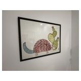 4PC WALL ART & PLANT
