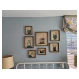 8PC WALL ART