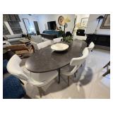 7PC DINING TABLE & CHAIRS