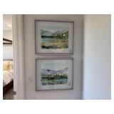 2PC FRAMED WALL ART