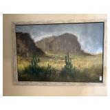 LARGE FRAMED WALL CANVAS