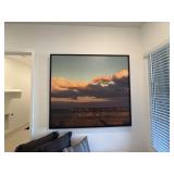 LARGE FRAMED WALL CANVAS