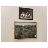 2PC FRAMED WALL CANVASES