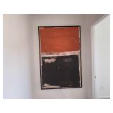 LARGE FRAMED WALL CANVAS