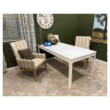 3PC DESK & CHAIRS