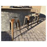 4PC COUNTER STOOLS