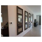 3PC LARGE WALL MIRRORS
