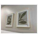 2PC FRAMED WALL ART